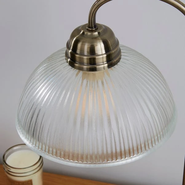 Dunelm Henry Antique Brass Table Lamp 6 Dunelm Henry Antique Brass Table Lamp - Image 4