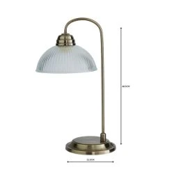 Dunelm Henry Antique Brass Table Lamp 12 Dunelm Henry Antique Brass Table Lamp -Furn Shop 1000076066 alt04