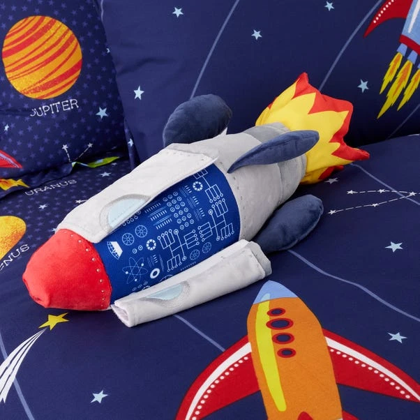 Dunelm Space Rocket Plush 4 Dunelm Space Rocket Plush - Image 2