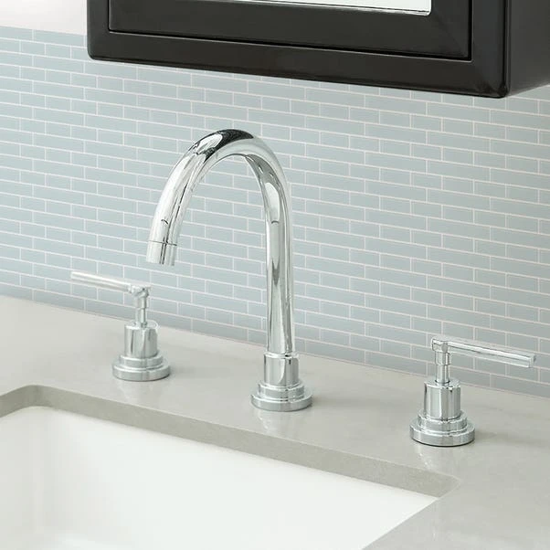 InHome Sea Glass Self Adhesive Backsplash Tiles 4 InHome Sea Glass Self Adhesive Backsplash Tiles - Image 2