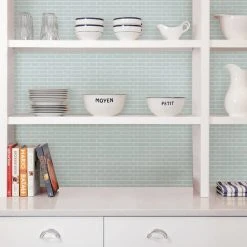 InHome Sea Glass Self Adhesive Backsplash Tiles 13 InHome Sea Glass Self Adhesive Backsplash Tiles -Furn Shop 1000136072 alt05