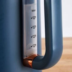 Dunelm 1.7L 3.kW Matt Navy & Copper Jug Kettle -Furn Shop 1000150238 alt02