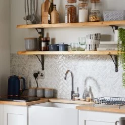 Dunelm 1.7L 3.kW Matt Navy & Copper Jug Kettle -Furn Shop 1000150238 alt05