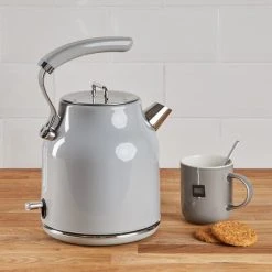 Dunelm Retro 1.7L 3KW Grey Kettle 9 Dunelm Retro 1.7L 3KW Grey Kettle -Furn Shop 1000155925 alt02
