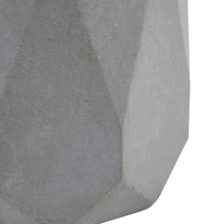 Dunelm Fibre Clay Geometric Grey Planter 7 Dunelm Fibre Clay Geometric Grey Planter -Furn Shop 1000159289 alt02