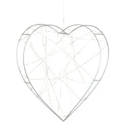 Dunelm Outdoor Light-Up Metal Heart Decoration -Furn Shop 1000159501 alt02