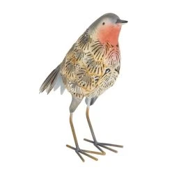 Dunelm Metal Robin Ornament 7 Dunelm Metal Robin Ornament -Furn Shop 1000159544 alt02