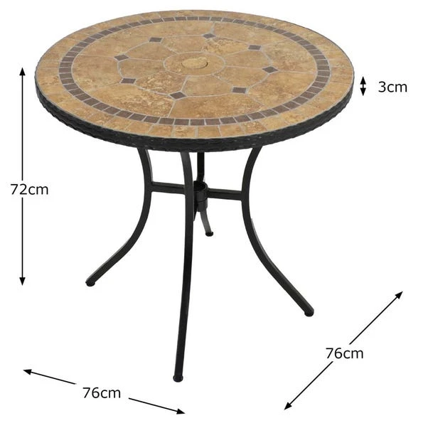 Exclusive Garden Richmond Bistro Table 8 Exclusive Garden Richmond Bistro Table - Image 6