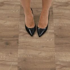 Pickling Brown Self Adhesive Floor Tiles -Furn Shop 1000168323 alt02