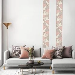 Fine Décor Wallpaper Apex Rose Gold Border 8 Fine Décor Wallpaper Apex Rose Gold Border -Furn Shop 1000171097 alt02