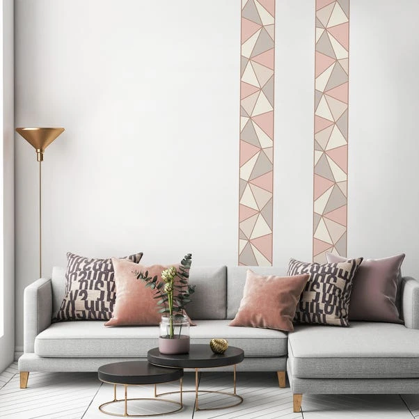 Fine Décor Wallpaper Apex Rose Gold Border 5 Fine Décor Wallpaper Apex Rose Gold Border - Image 3