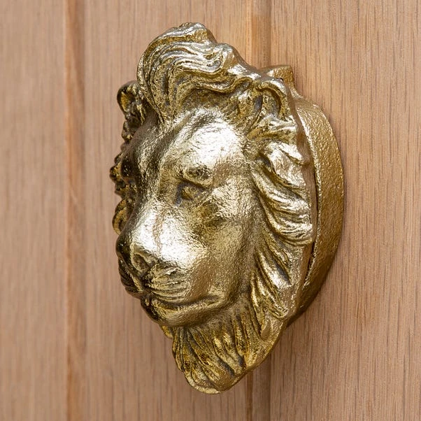 Dunelm Lion Door Knocker 4 Dunelm Lion Door Knocker - Image 2