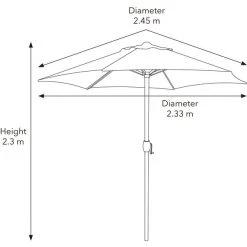 Dunelm Montreal 6 Seater Dining Set -Furn Shop 1000182833 alt09