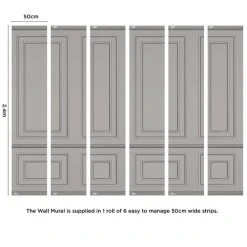 Dunelm Wood Panel Grey Mural 10 Dunelm Wood Panel Grey Mural -Furn Shop 1000185490 alt03