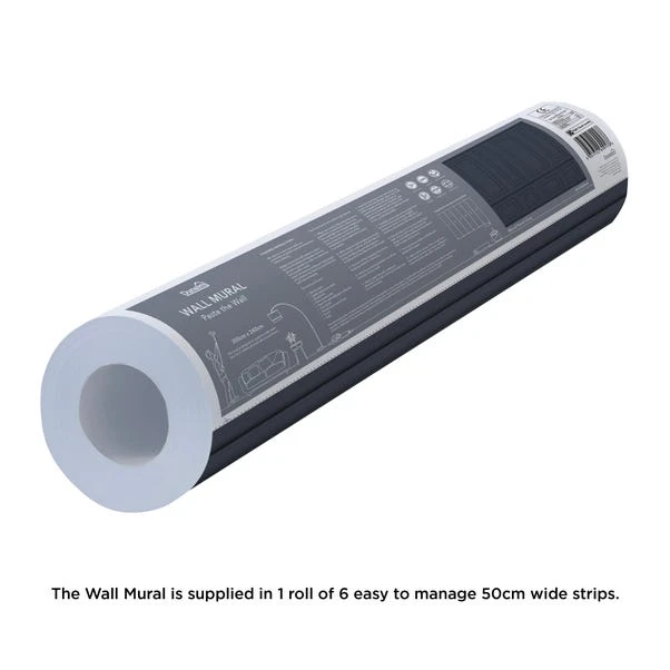 Dunelm Wood Panel Navy Mural 6 Dunelm Wood Panel Navy Mural - Image 4