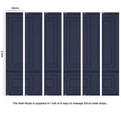 Dunelm Wood Panel Navy Mural 12 Dunelm Wood Panel Navy Mural -Furn Shop 1000185491 alt03