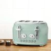 Dunelm Retro Seafoam 4 Slice Toaster -Furn Shop 30421476