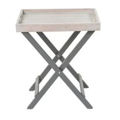 Florenity Grigio Grey Folding Butler Tray