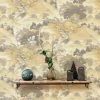 Crown Wallpaper Oriental Landscape Yellow Wallpaper 1 Crown Wallpaper Oriental Landscape Yellow Wallpaper -Furn Shop 30611096