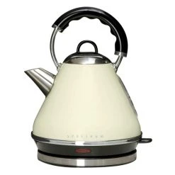 Dunelm Spectrum Cream Rapid Boil Pyramid Kettle