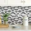 InHome Smoked Glass Self Adhesive Backsplash Tiles 1 InHome Smoked Glass Self Adhesive Backsplash Tiles -Furn Shop 30623443