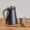 Dunelm Contemporary 1.7L 3kW Matt Black Jug Kettle -Furn Shop 30662260