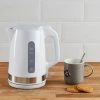Dunelm 1.7L 3kW Plastic White Kettle -Furn Shop 30663909
