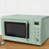 Dunelm Retro 20L 800W Microwave Seafoam -Furn Shop 30665443