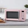 Dunelm Retro 20L 800W Pink Digital Microwave -Furn Shop 30665445