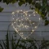 Dunelm Outdoor Light-Up Metal Heart Decoration -Furn Shop 30670098