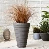Dunelm Trojan Charcoal Planter -Furn Shop 30674493