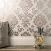 Fine Décor Wallpaper Quartz Damask Rose Gold Wallpaper -Furn Shop 30680471