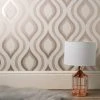 Fine Décor Wallpaper Quartz Geo Rose Gold Wallpaper -Furn Shop 30680472
