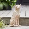 Dunelm Resin Leopard Garden Ornament 1 Dunelm Resin Leopard Garden Ornament -Furn Shop 30711946