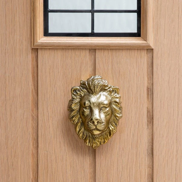 Dunelm Lion Door Knocker 3 Dunelm Lion Door Knocker