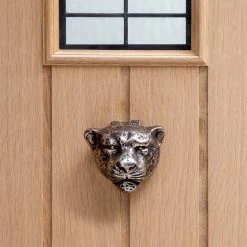 Dunelm Leopard Door Knocker