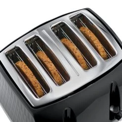 Russell Hobbs Honeycomb 4 Slice Toaster Black 13 Russell Hobbs Honeycomb 4 Slice Toaster Black -Furn Shop 30713879 alt05