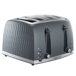 Russell Hobbs Honeycomb 4 Slice Toaster Grey 11 Russell Hobbs Honeycomb 4 Slice Toaster Grey -Furn Shop 30713880 alt03