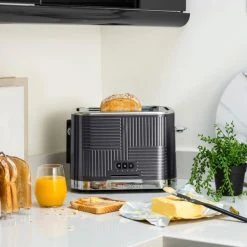 Russell Hobbs Geo Steel 2 Slice Toaster 10 Russell Hobbs Geo Steel 2 Slice Toaster -Furn Shop 30714031 alt02