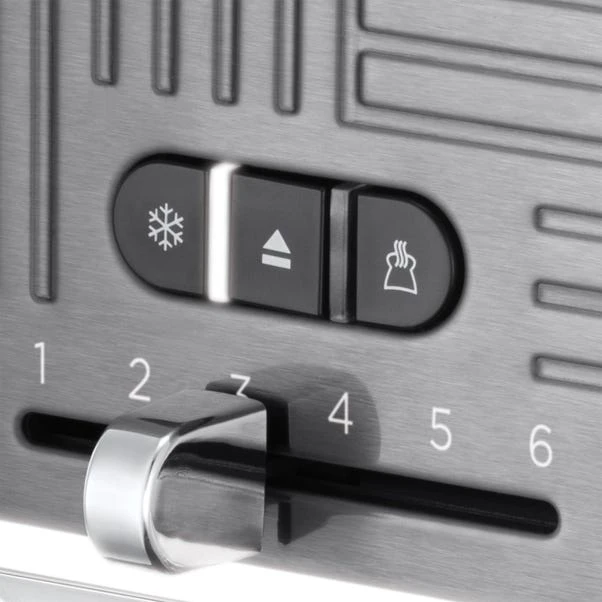 Russell Hobbs Geo Steel 2 Slice Toaster 7 Russell Hobbs Geo Steel 2 Slice Toaster - Image 5