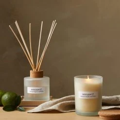 The Edited Life Soy Wax Blend Bergamot Candle