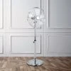 Dunelm 16" Chrome Pedestal Fan -Furn Shop 30720799