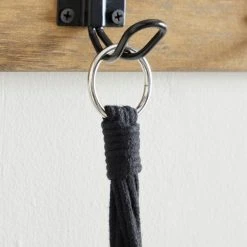 Dunelm Black Hanging Ceramic Pot With Macrame 11 Dunelm Black Hanging Ceramic Pot With Macrame -Furn Shop 30732442 alt03