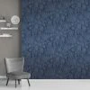 Dunelm Dimensions Floral Navy Wallpaper 1 Dunelm Dimensions Floral Navy Wallpaper -Furn Shop 30736612