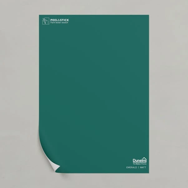 Dunelm Emerald Matt Emulsion Paint 4 Dunelm Emerald Matt Emulsion Paint - Image 2