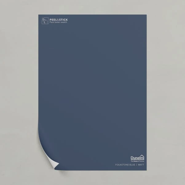 Dunelm Folkstone Blue Matt Emulsion Paint 4 Dunelm Folkstone Blue Matt Emulsion Paint - Image 2