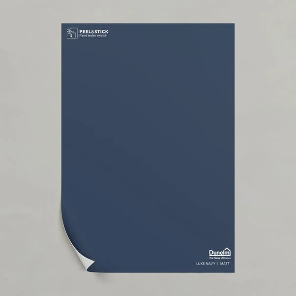 Dunelm Luxe Navy Matt Emulsion Paint 4 Dunelm Luxe Navy Matt Emulsion Paint - Image 2
