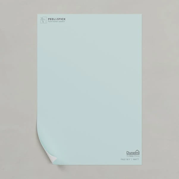 Dunelm Pale Sky Matt Emulsion Paint 4 Dunelm Pale Sky Matt Emulsion Paint - Image 2