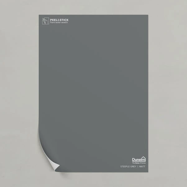 Dunelm Steeple Grey Matt Emulsion Paint 4 Dunelm Steeple Grey Matt Emulsion Paint - Image 2
