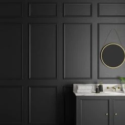 Dunelm Black Eggshell Emulsion Paint